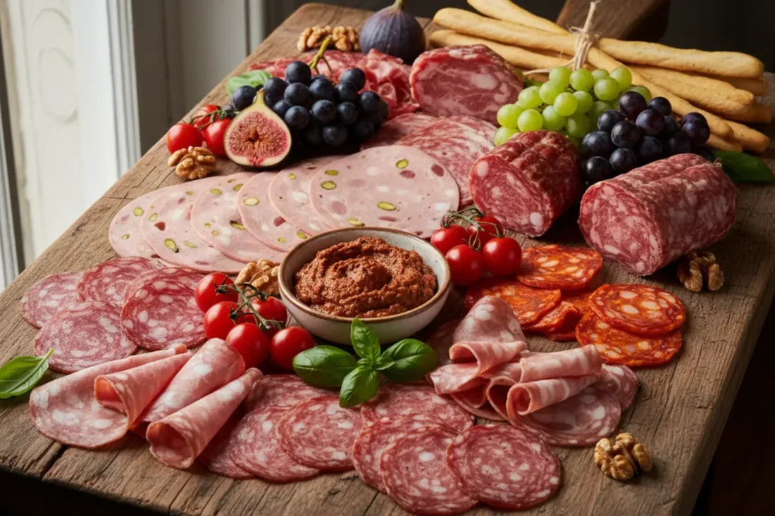 Perfect Italian charcuterie board with premium cured meats — how to compose it
