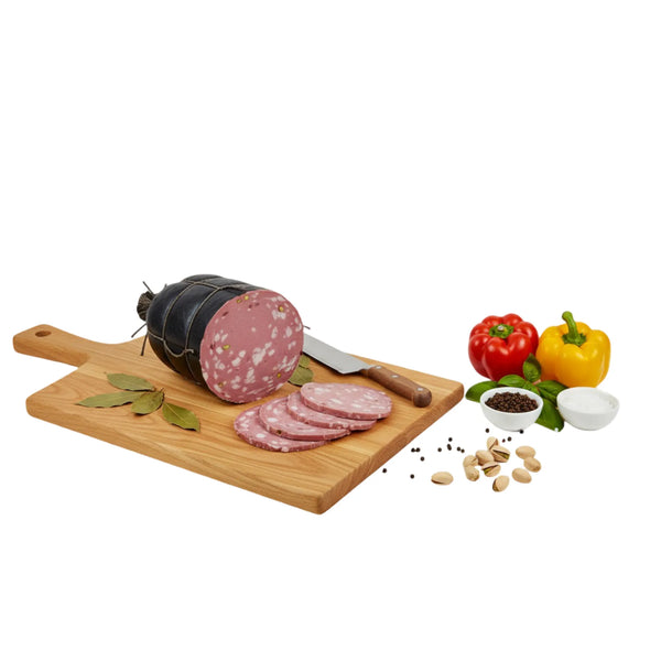 Mortadella La Sposa con pistacchi Capitelli Gustarivo