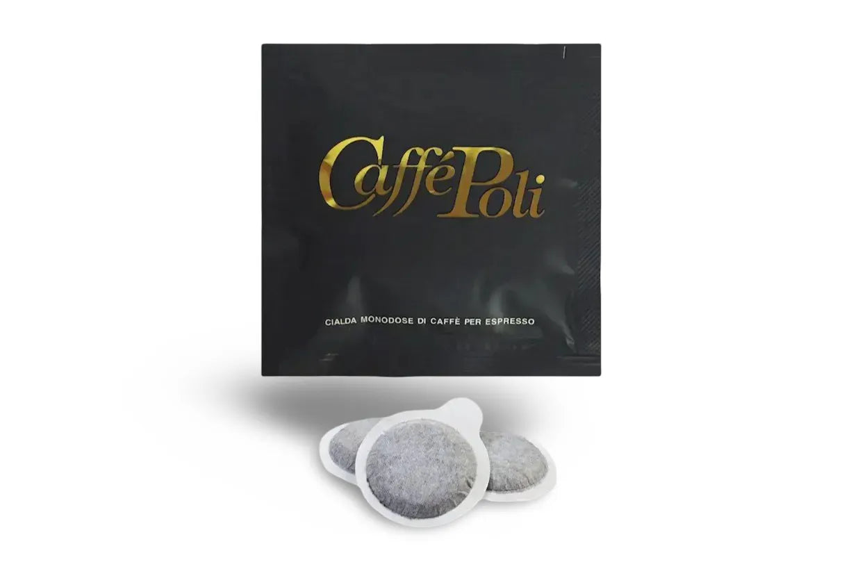 Caffè Poli - Caffè Carta Nera su sfondo bianco