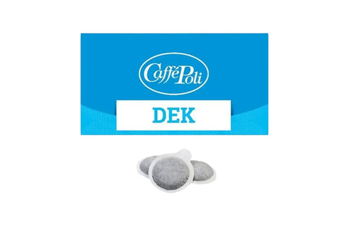 Caffè Poli - Caffè Dek su sfondo bianco