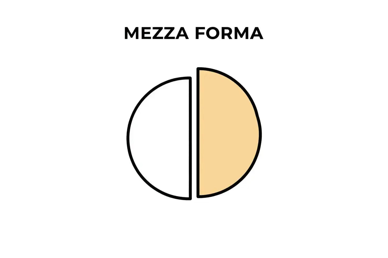 Formaggio Ubriaco vista laterale